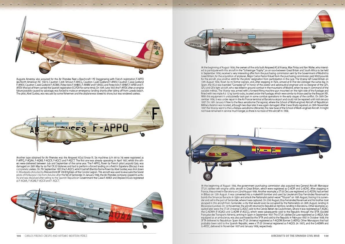 502 Abteilung ABT713 AIRCRAFT OF THE SPANISH CIVIL WAR 1936-1939 – immagine 3