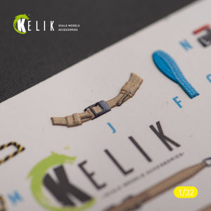 KELIK K32024 Mirage 2000C - interior 3D decals for Kitty Hawk/Zimi models kit 1/32 – immagine 5