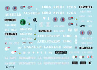 Star Decals 35-C1015 French AMX-30 B2 1/35 – Bild 3