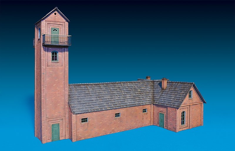 MiniArt 72032 FIRE STATION 1/72 – immagine 5