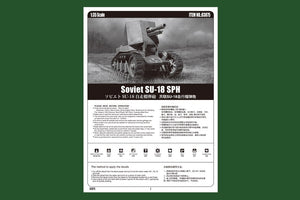 Hobby Boss 83875 Soviet SU-18 SPH 1/35 – zdjęcie 4