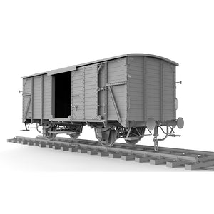 AK Interactive AK35502 GERMAN RAILWAY COVERED G10 WAGON GEDECKTER GÜTERWAGEN G10 1/35 – immagine 10