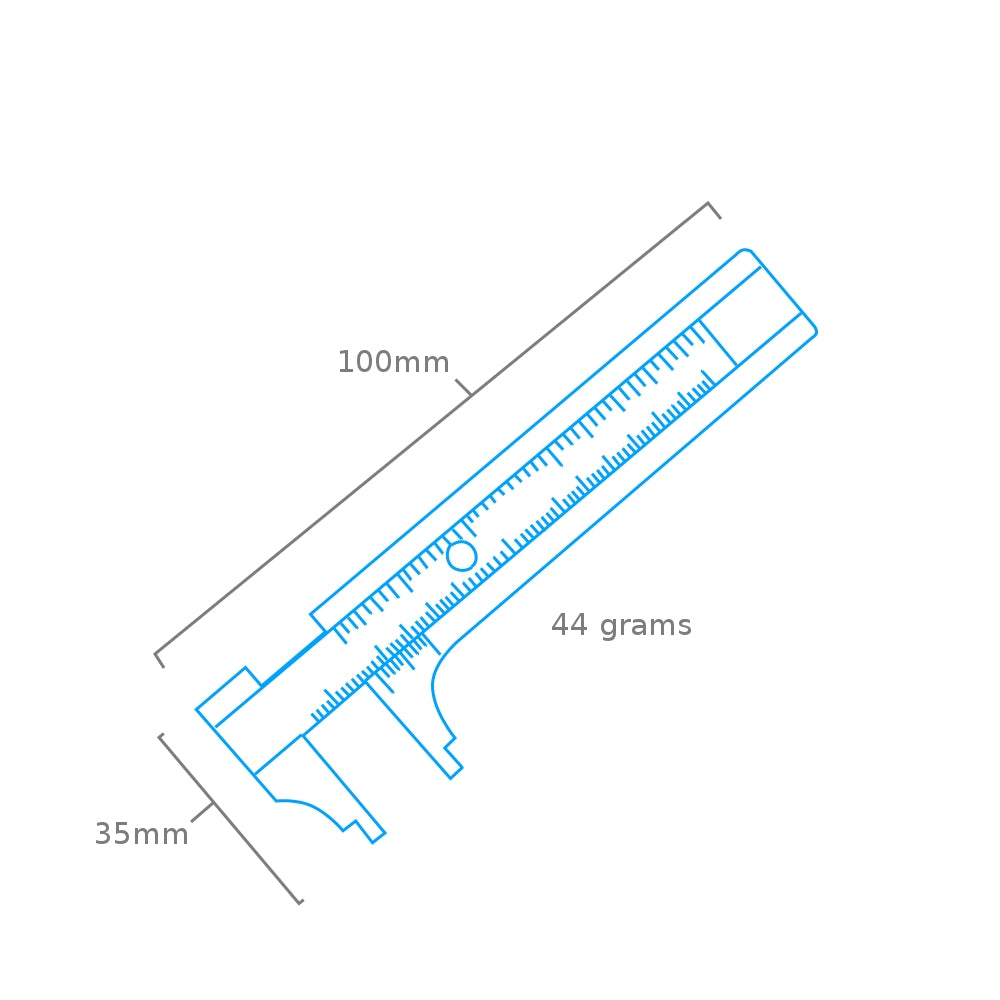 Modelcraft PGA1652 BRASS SLIDING GAUGE – immagine 2