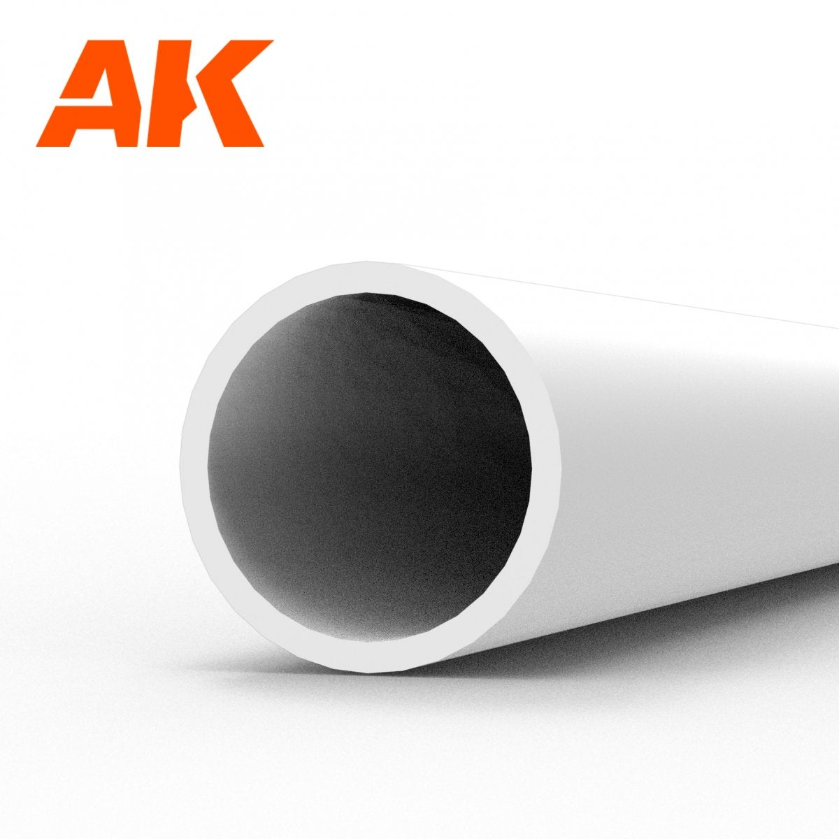 AK Interactive AK6544 HOLLOW TUBE 4.00 DIAMETER X 350MM – STYRENE HOLLOW TUBE – (4 UNITS) – imagen 2
