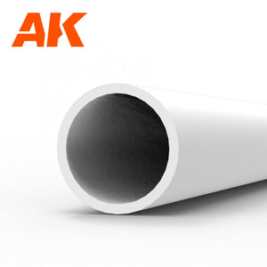 AK Interactive AK6544 HOLLOW TUBE 4.00 DIAMETER X 350MM – STYRENE HOLLOW TUBE – (4 UNITS) – imagen 2