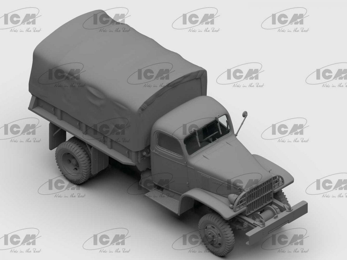 ICM 35597 G7117 US military truck 1/35 – immagine 2