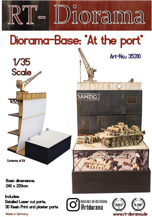 RT-Diorama 35310 Diorama-Base: &amp;quot;At the port&amp;quot; 1/35