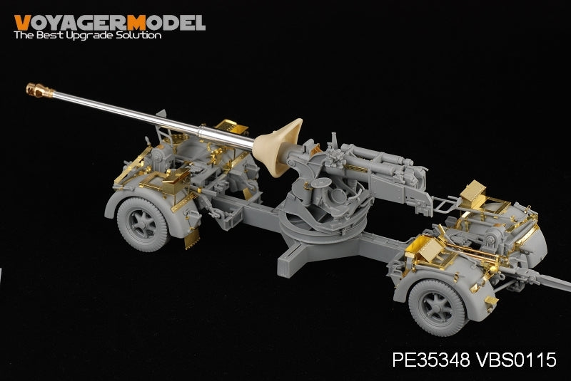 Voyager Model PE35348 WWII German PaK 43/3 L/71 mit Behelfslafette For DRAGON 6522 1/35 – immagine 2