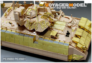 Voyager Model PE35660 Modern US Army M2A3 BRADLEY w/BUSK III IFV Basic (Gun barrel ,smoke discharger include) (For MENG SS-004) 1/35 – immagine 3