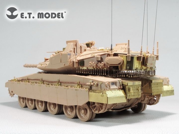 E.T. Model E35-286 Israeli Merkava Mk.4M w/Trophy Active Protection System Side Skirts For Meng Kit 1/35 – imagen 3