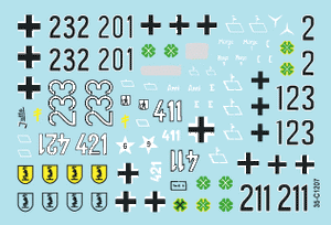 Star Decals 35-C1207 German tanks in Italy # 7 Sturmpanzer 1/35 – zdjęcie 3