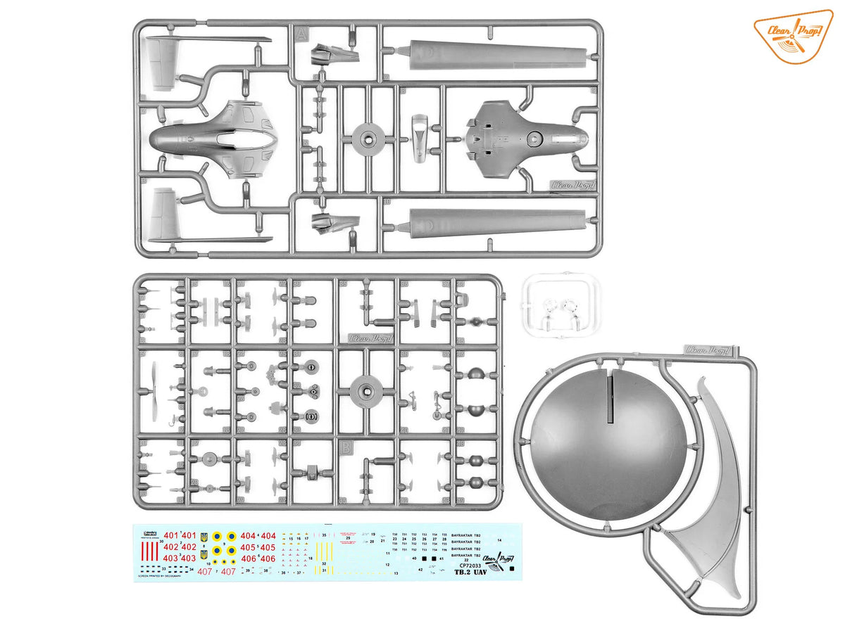 Clear Prop! CP72033 TB.2 UAV Ukrainian Air Force 1/72 – image 4