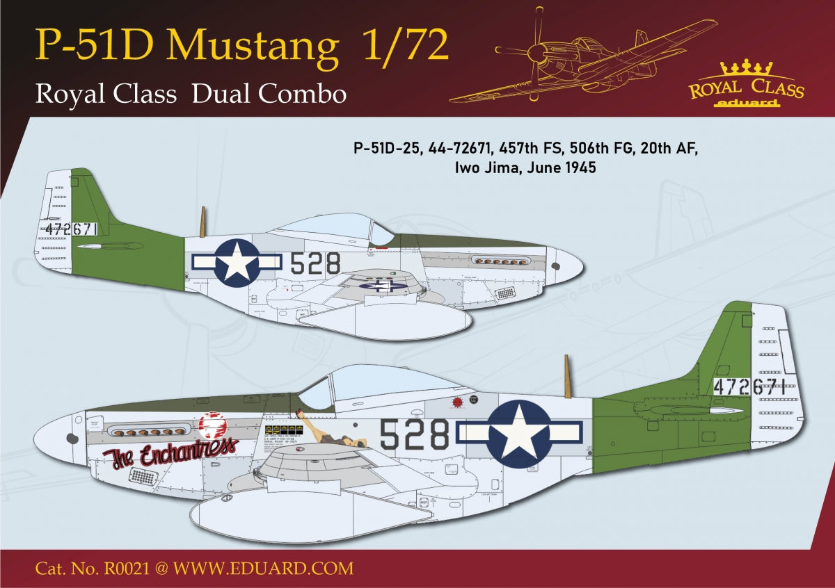 Eduard R0021 P-51D MUSTANG DUAL COMBO 1/72 – imagen 34