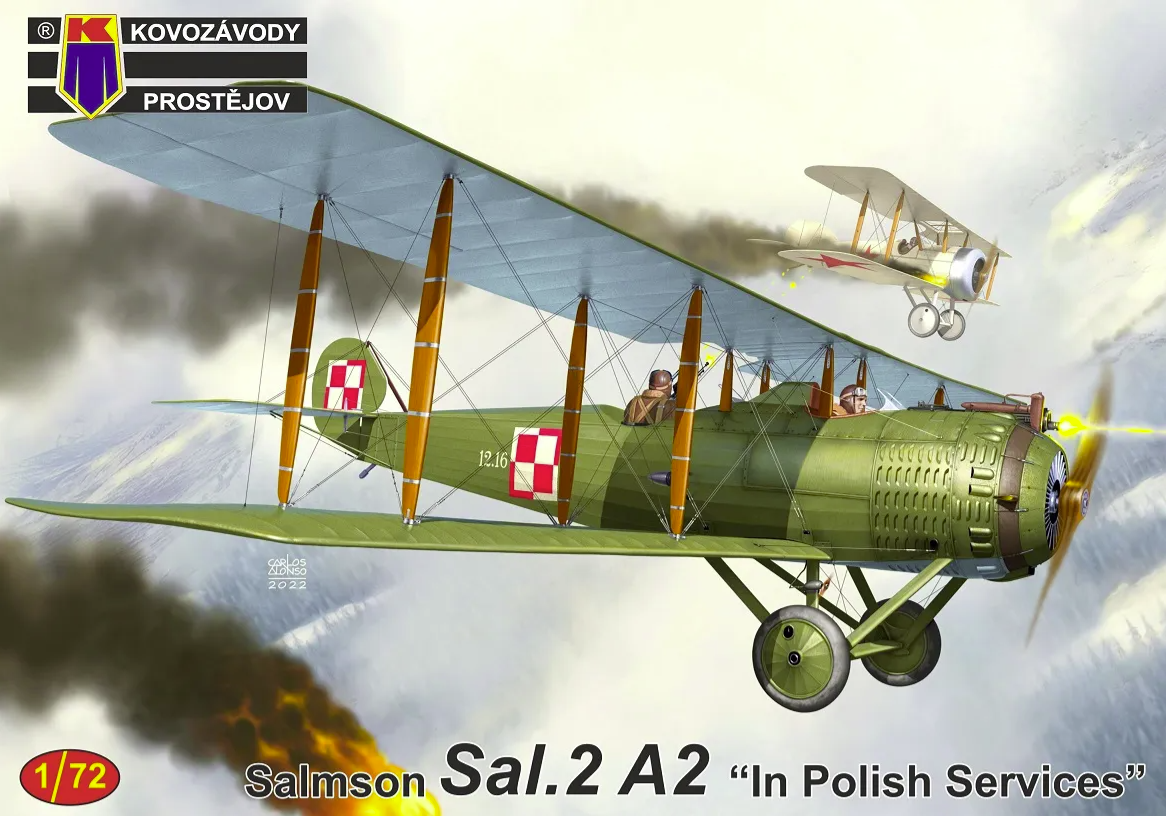 Kovozavody Prostejov KPM0325 Salmson Sal.2A2 "In Polish Services" 1/72