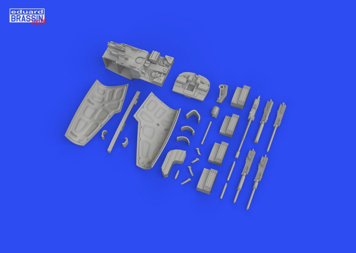 Eduard 648790 P-38J nose gun bay PRINT TAMIYA 1/48 – Bild 3