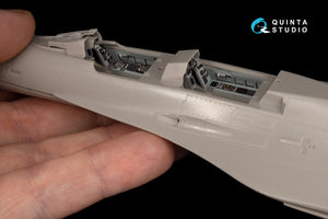 Quinta Studio QDS-48059 Mitsubishi F-2B 3D-Printed coloured Interior on decal paper (Hasegawa) (small version) 1/48 – immagine 10