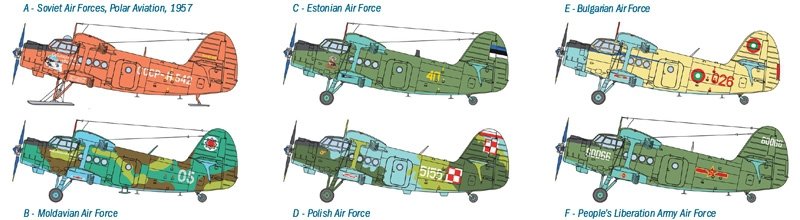 Italeri 1367 Antonov An-2 1/72 – imagen 2