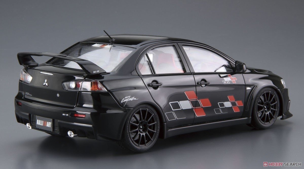 Aoshima 05987 CZ4A Lancer Evolution X &amp;#39;07 1/24 – imagen 2