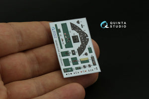 Quinta Studio QD48319 F4F-3 late 3D-Printed &amp;amp; coloured Interior on decal paper (Eduard) 1/48 – Bild 2