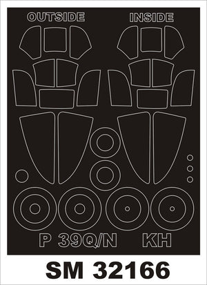Montex SM32166 P-39Q/N AIRCOBRA KITTYHAWK 1/32