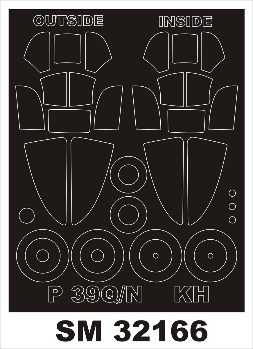 Montex SM32166 P-39Q/N AIRCOBRA KITTYHAWK 1/32
