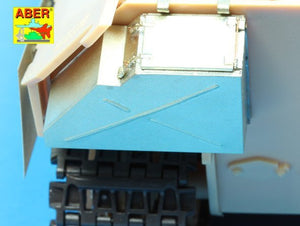 Aber 25020 Rear boxes for (Sd.Kfz. 171) Panther Ausf.A 1/25 – immagine 9