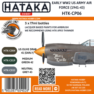 Hataka Hobby HTK-CP06 Early WW2 US Army Air Force (1941-43) – zdjęcie 2