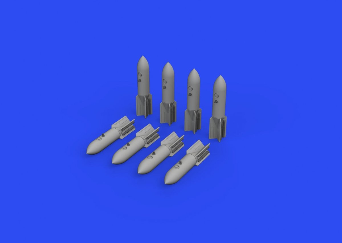 Eduard 632170 SC 50 German WWII bombs 1/32 – immagine 2