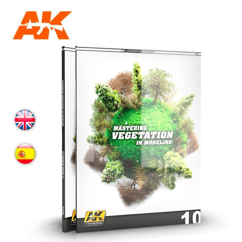 AK Interactive AK295 AK LEARNING 10: MASTERING VEGETATION IN MODELING