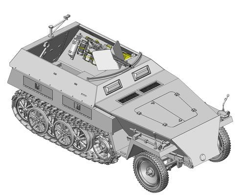 Das Werk DW35029 le.SPW Sd.Kfz.250/1 Ausf.B (neu) 1/35 – immagine 5