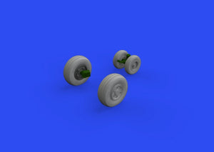 Eduard 648776 F/A-18F wheels MENG 1/48 – immagine 3