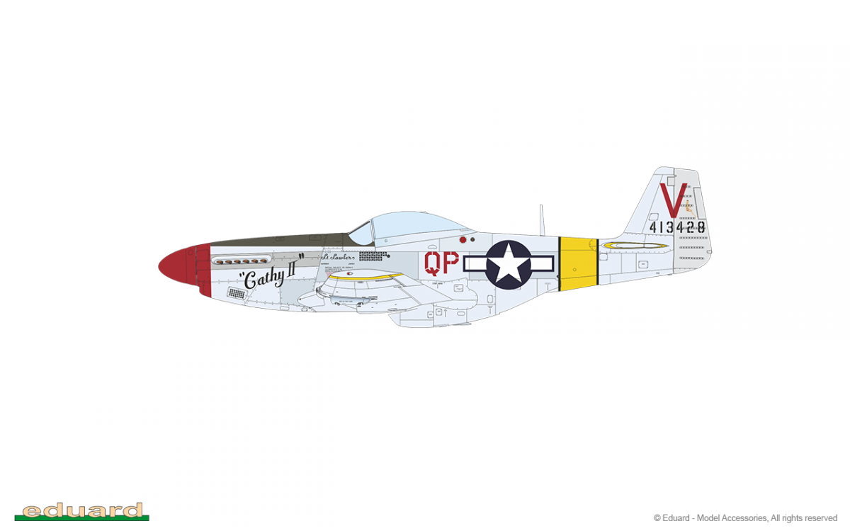 Eduard 11159 RED TAILS &amp;amp; Co. DUAL COMBO 1/48 – immagine 19
