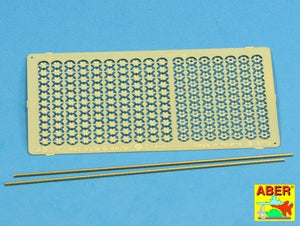 Aber R-40 Hexagonal bolts and nuts 1.5mm useful for (1/16)