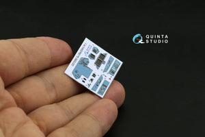 Quinta Studio QD72060 Su-35S 3D-Printed &amp;amp; coloured Interior on decal paper (GWH) 1/72 – imagen 3