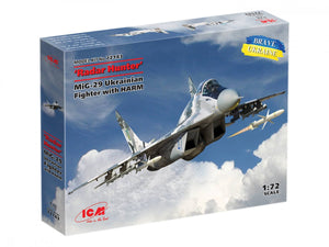 ICM 72143 Radar Hunter MiG-29 “9-13” Ukrainian Fighter with HARM missiles 1/72 – zdjęcie 2