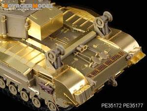 Voyager Model PE35177 WWII British Churchill Mk.III AVRE for AFV CLUB 35167 1/35 – imagen 8