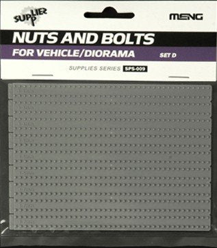 Meng SPS-009 Nuts and Bolts SET D 1/35