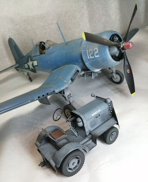 Thunder Model 32001 US Tug Clarktor-6 Mill-33 The heavy duty airfield tractor 1/32 – zdjęcie 5