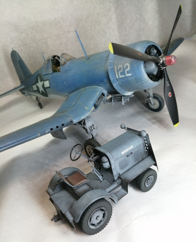 Thunder Model 32001 US Tug Clarktor-6 Mill-33 The heavy duty airfield tractor 1/32 – zdjęcie 5