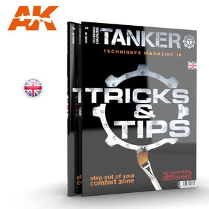 AK Interactive AK4838 Tanker Techniques Magazine n° 10 Trucs et astuces - édition spéciale (anglais)