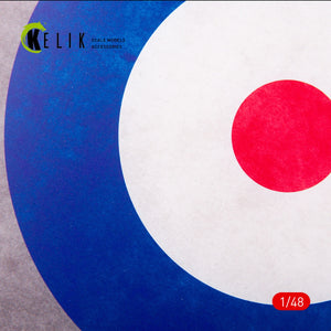 KELIK KS48028 United Kingdom Roundel - Acrylic 3 mm (240 x 240 mm) (190g) 1/48 – Bild 2