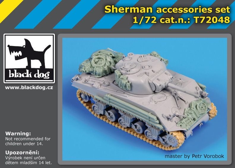 Black Dog T72048 Sherman accessories set for Dragon 1/72 – Bild 2