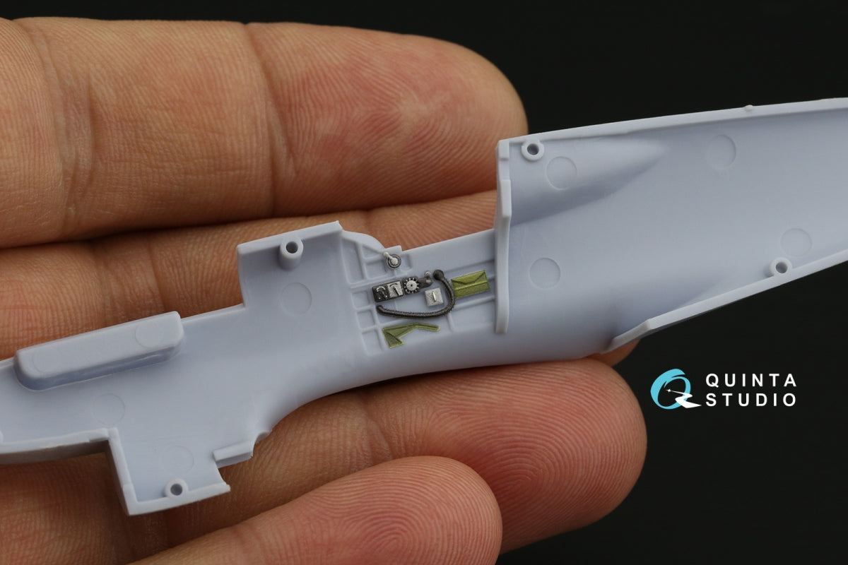 Quinta Studio QD72133 P-40B 3D-Printed coloured Interior on decal paper (Airfix) 1/72 – immagine 4