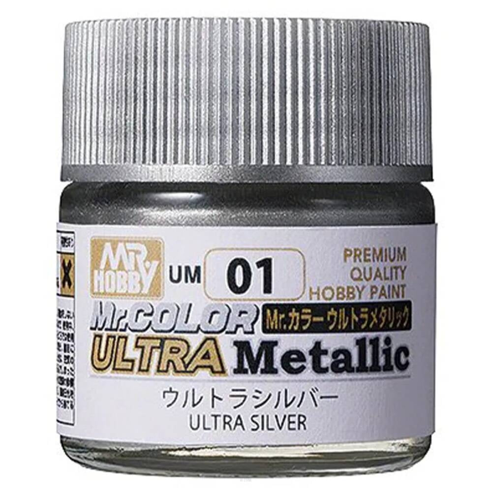 Mr.Color UM01 Mr.Color Ultra Metallic Colors - Ultra Silver