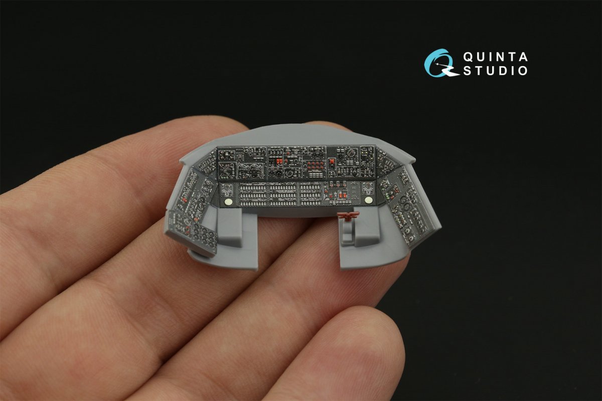 Quinta Studio QDS-48354 Mi-17 (Mi-8MT Export version) 3D-Printed &amp;amp; coloured Interior on decal paper (Zvezda) (Small version) 1/48 – zdjęcie 10