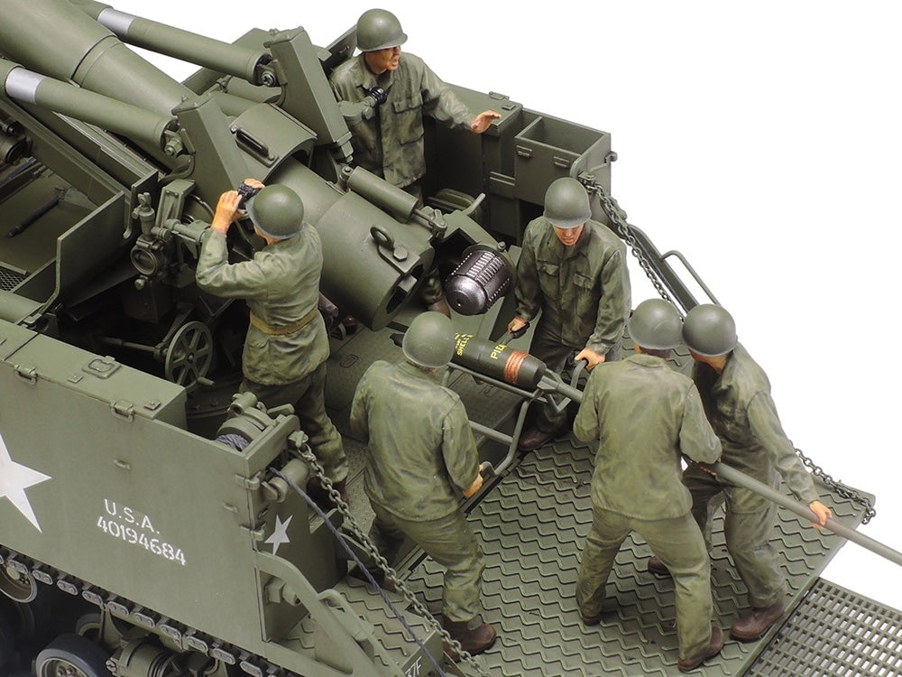 Tamiya 35351 U.S. Self-Propelled 155mm Gun M40 1/35 – immagine 12