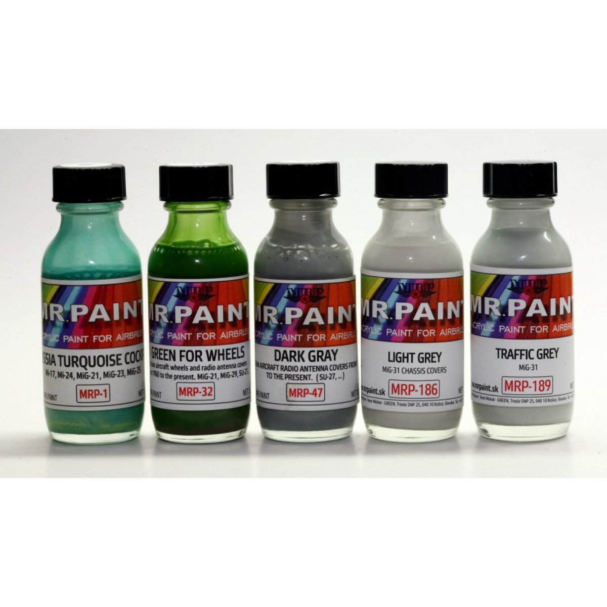 Peinture MR. Paint MRP-186 Gris clair 30 ml – image 3