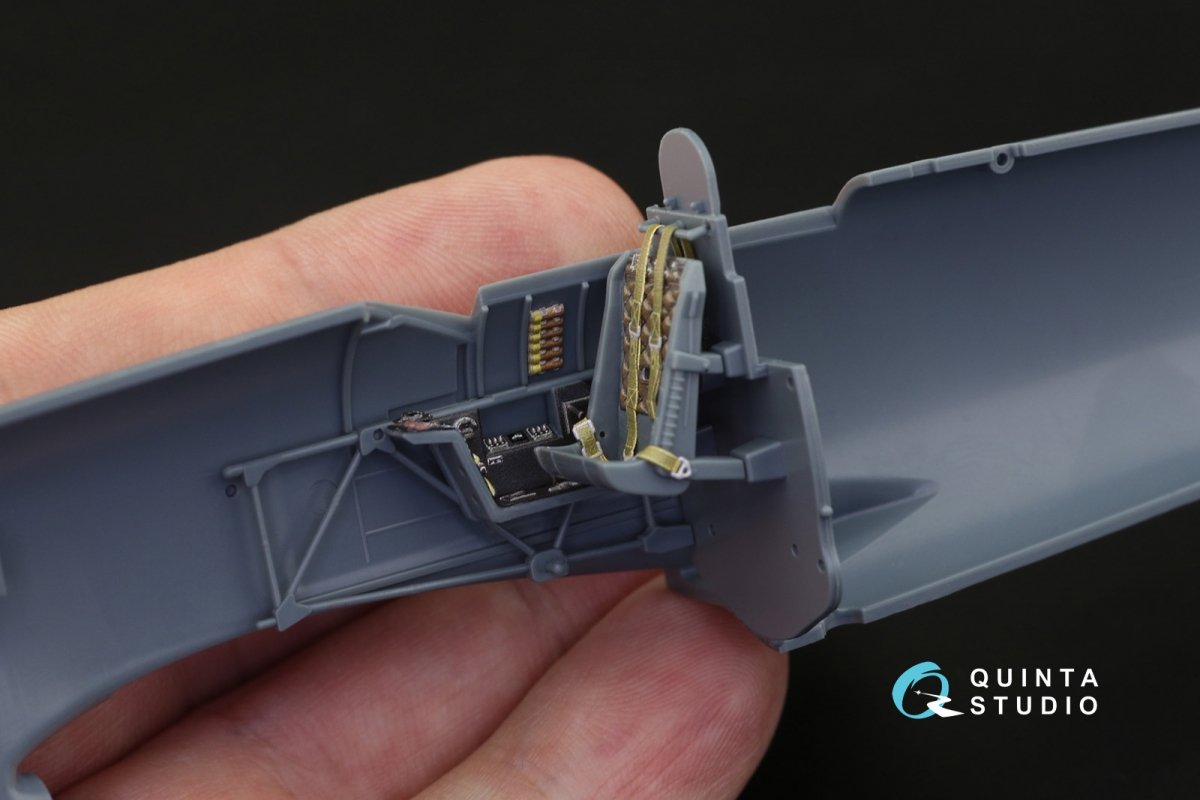 Quinta Studio QD48191 Tempest Mk.V 3D-Printed &amp;amp; coloured Interior on decal paper (Eduard) 1/48 – Bild 4