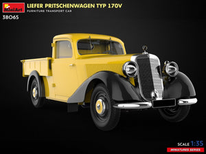 MiniArt 38065 LIEFER PRITSCHENWAGEN TYP 170V. FURNITURE TRANSPORT CAR 1/35 – immagine 9