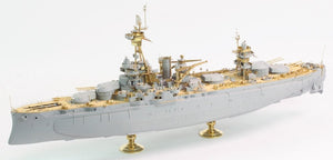 Pontos 35023FN USS BB-34 New York 1944 Detail-up set (w/Teak Tone Deck, Barrels, Resin,PE) – Bild 2
